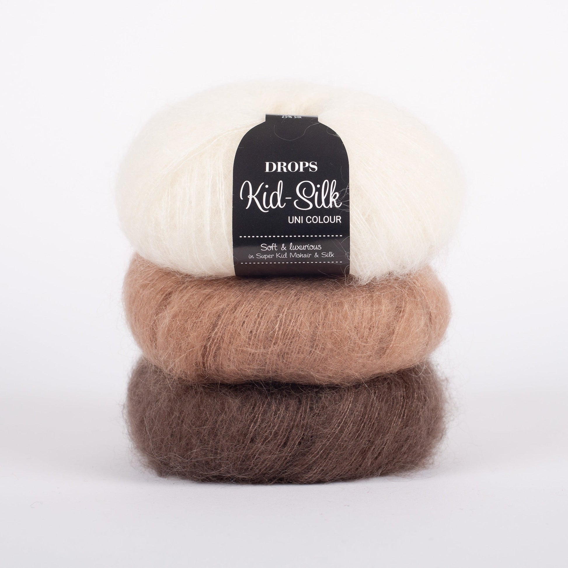 Dzijas DROPS Kid - Silk - 25g / 210 m