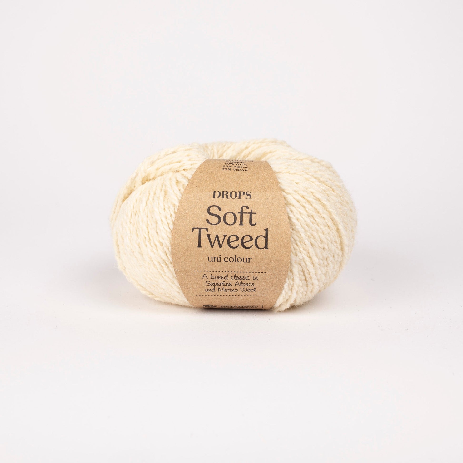 Dzijas DROPS Soft Tweed - 50 g / 130 m