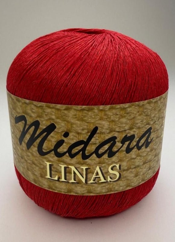 Dzijas, lina diegi Midara Linas – 100 g/ 600 m