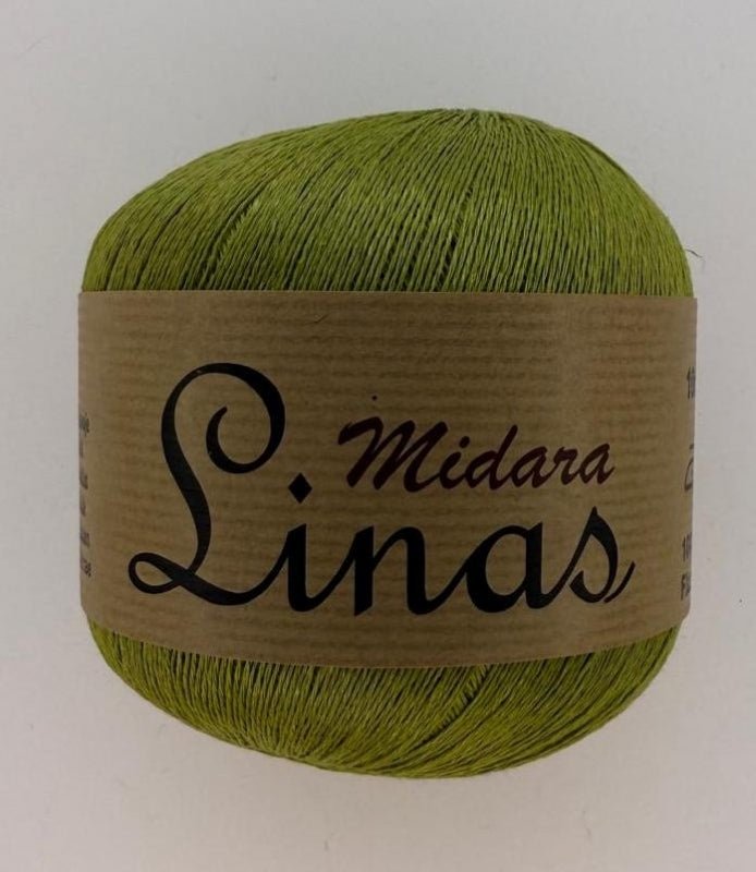 Dzijas, lina diegi Midara Linas – 100 g/ 600 m