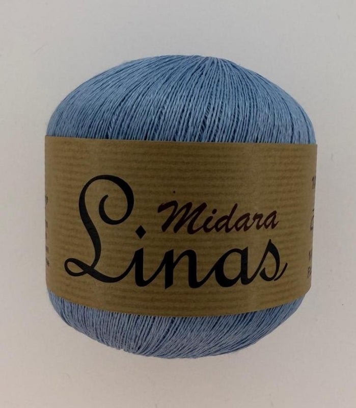 Dzijas, lina diegi Midara Linas – 100 g/ 600 m
