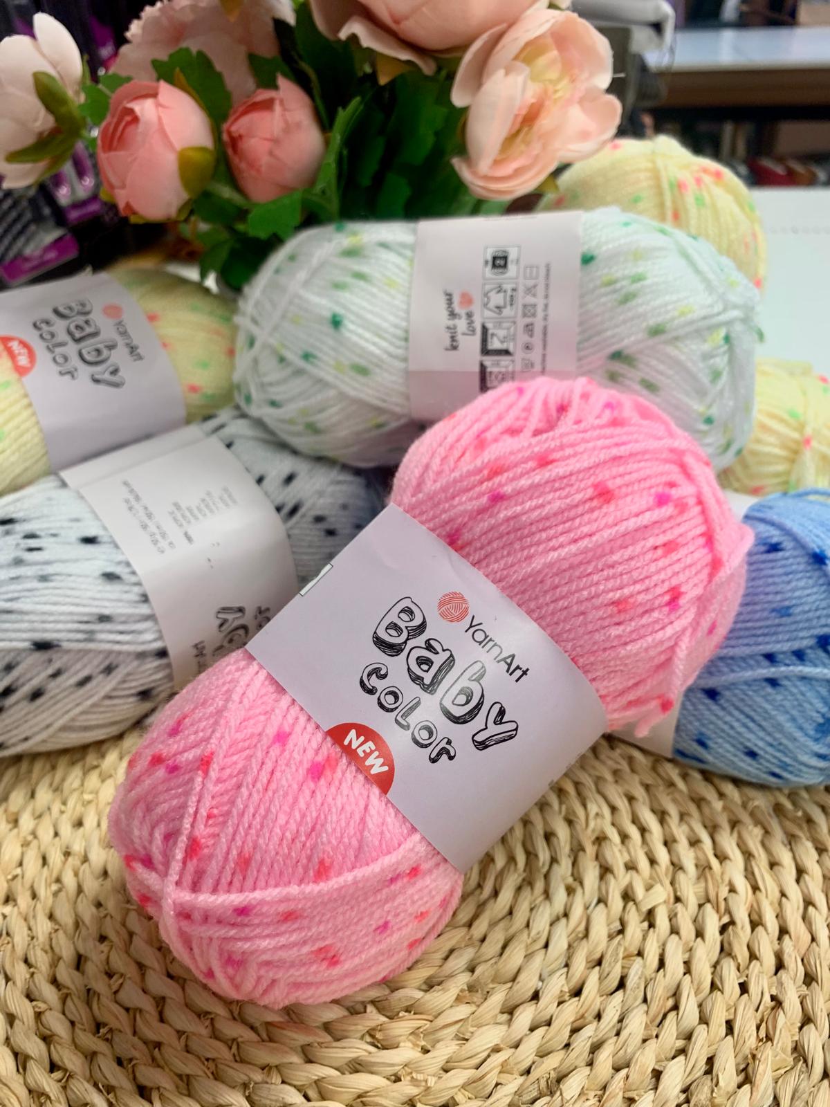 Dzijas YarnArt Baby Color - 50g / 150m