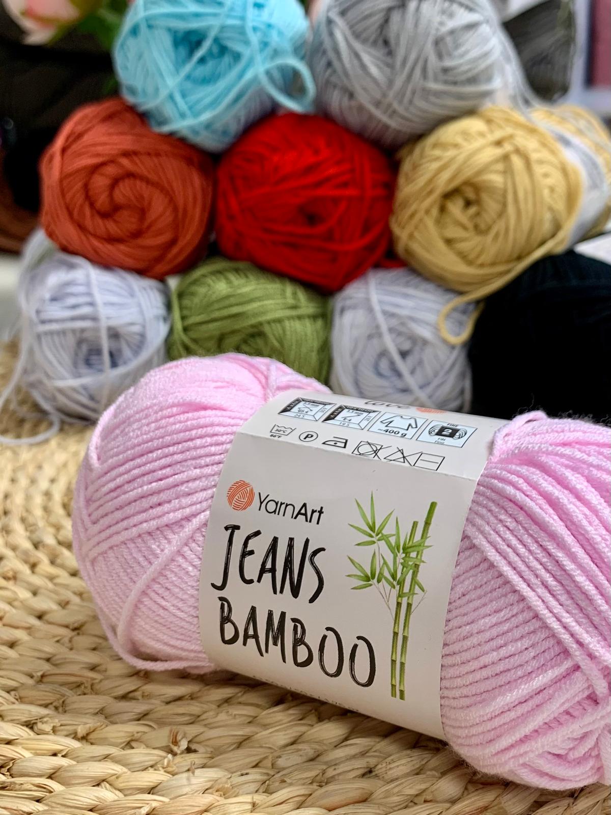 Dzijas YarnArt Jeans Bamboo - 50g / 150m
