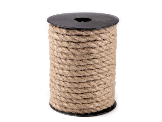 Džutas aukla Ø8 mm – (13,5 m iepakojums)