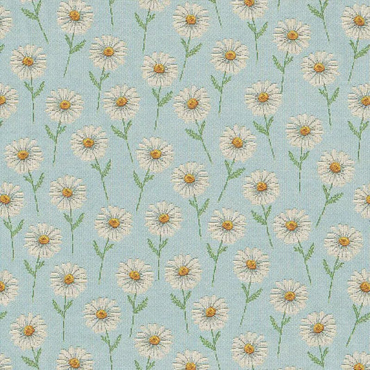 Image with tapestry - daisies 350 g/m² – available at Šarlotes audumi