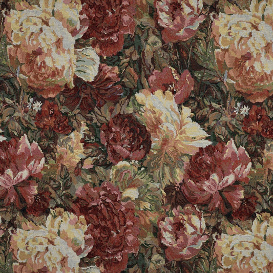 Image of Tapestry - Pink Peonies 310 g/m² – available at Šarlotes audumi
