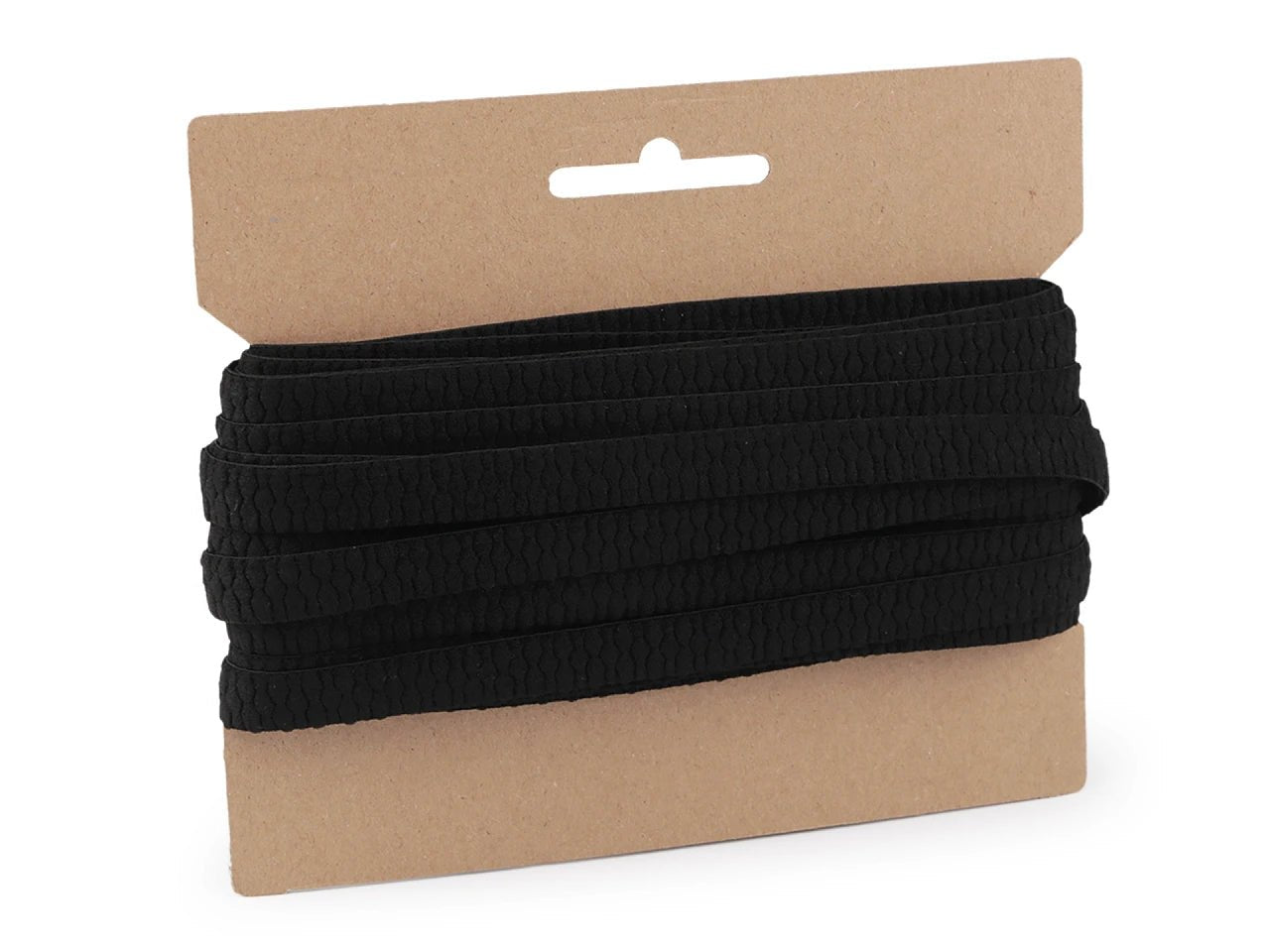 Gumija veļai 12 mm - melna