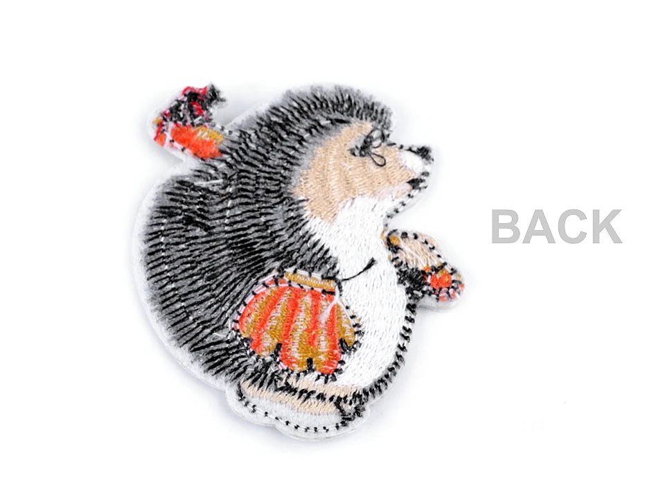 Ielāps uzgludināms ezis | 5,3 x 6,2 cm