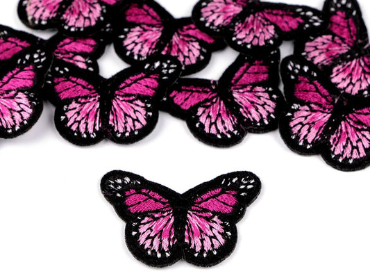 Ielāps uzgludināms Tauriņš | 4,3 mm x 29 mm | dažādi toņi