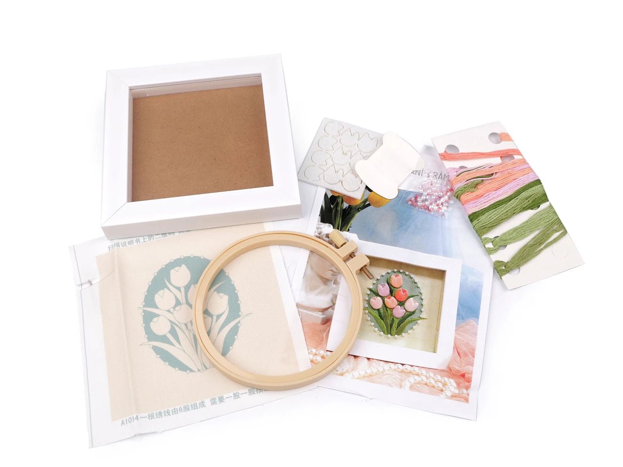 Izšūšanas komplekts ar rāmi