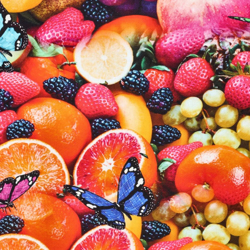 Kanvas audums - augļi 260 g/m²