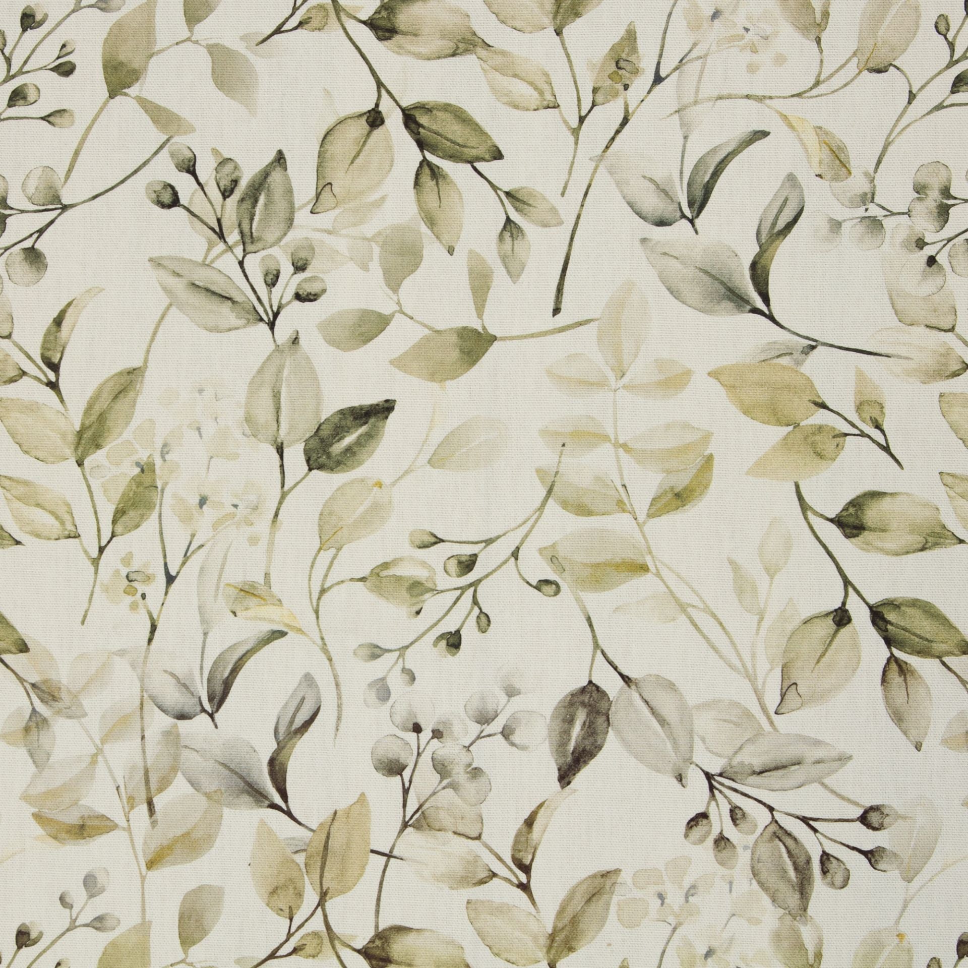 Kanvas audums - olīvkoka zari 220 g/m²