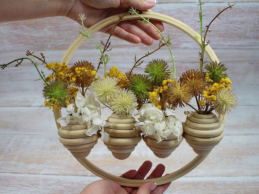 Koka gredzens Ø49 mm, 10 gab. – neapstrādāts