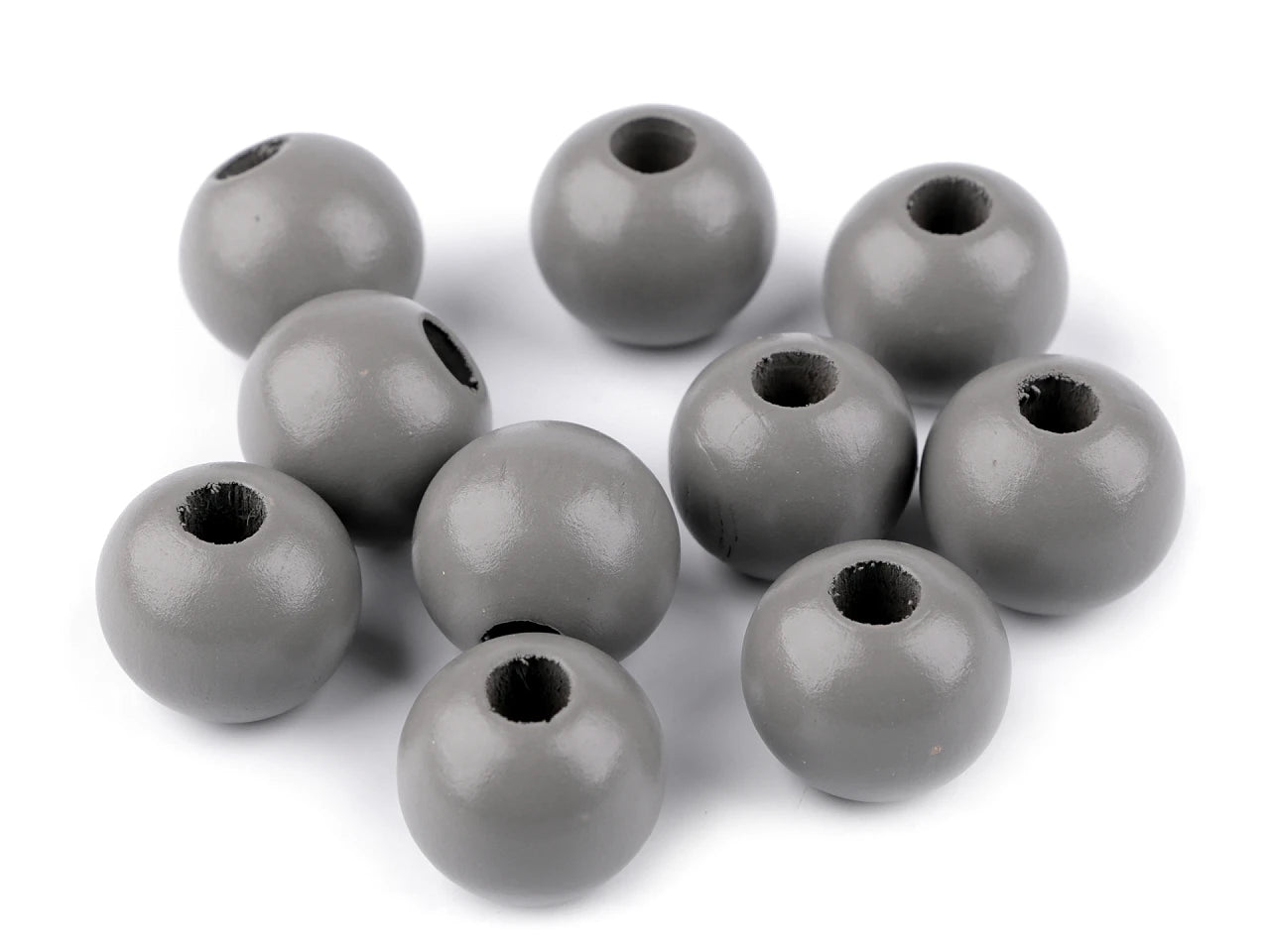 Koka pērlītes Ø 25 m 10 gab.| dažādu toņu