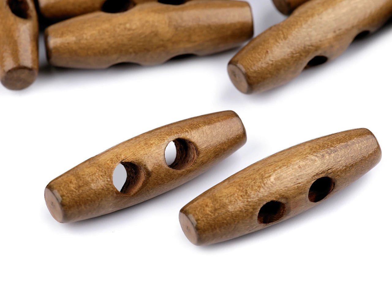 Koka pogas 12x40 mm| dažādu toņu