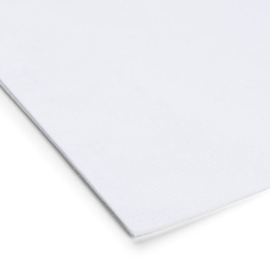 Attēls ar Kokvilnas auduma maisiņš ar garajiem rokturiem 38 x 42 cm 140 g/m² - balts – pieejams Šarlotes audumi