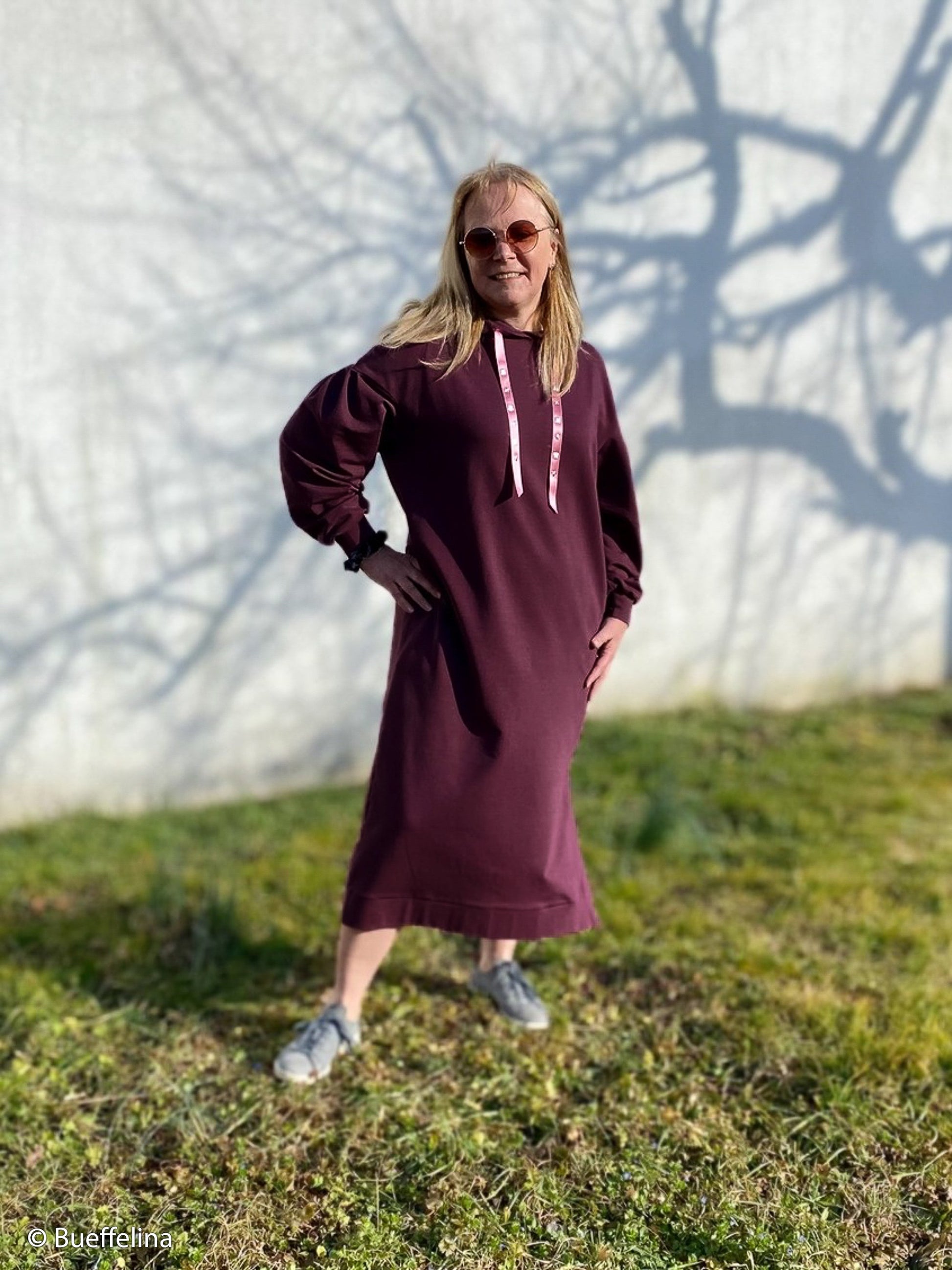 Kokvilnas cilpiņtrikotāža - baklažāns 235 g/m² (GOTS sertif.)