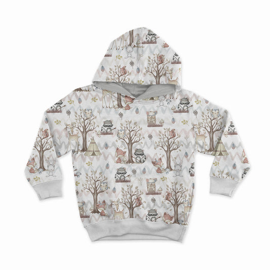 Kokvilnas cilpiņtrikotāža - boho zvēri 250 g/m²