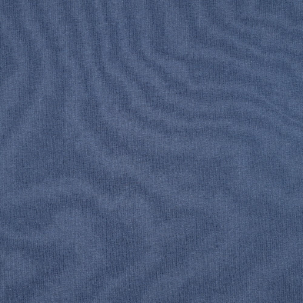 Kokvilnas cilpiņtrikotāža-indigo 235 g/m² (GOTS sertif.)