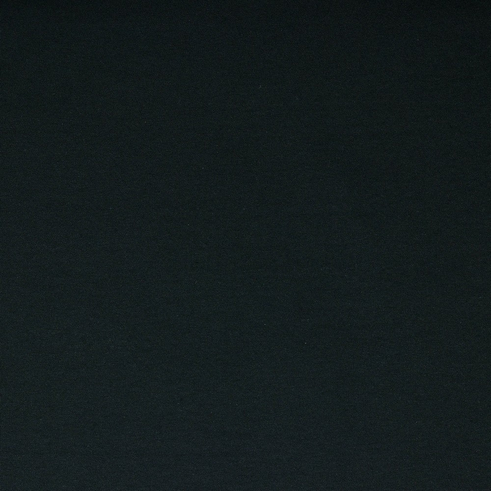 Kokvilnas cilpiņtrikotāža no pārstrādātas kokvilnas♻️ - melna 235 g/m²