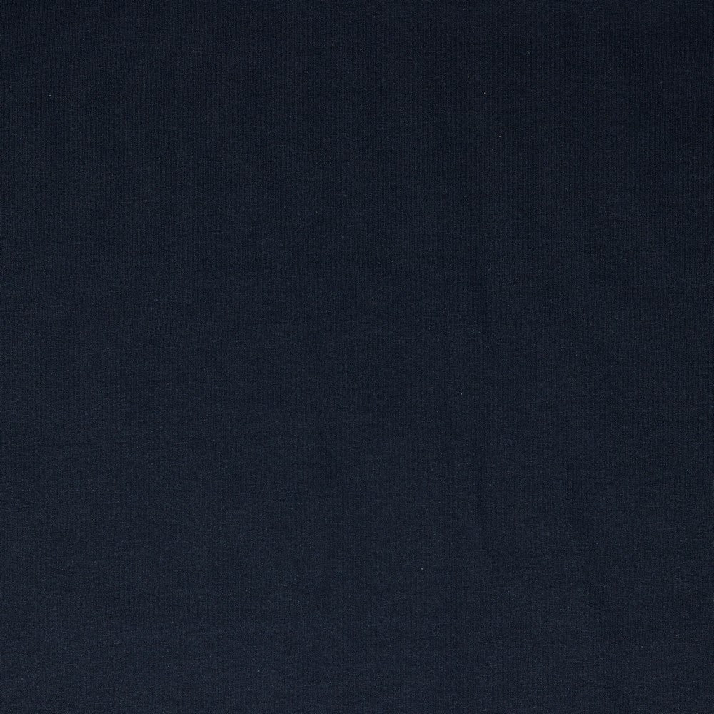 Kokvilnas cilpiņtrikotāža no pārstrādātas kokvilnas♻️ - tumši zila 235 g/m²