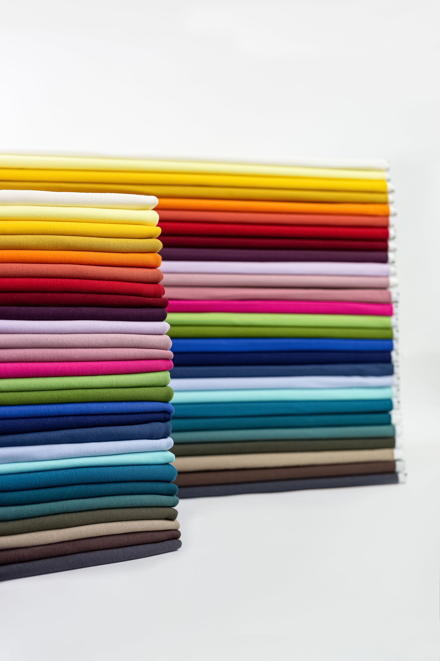 Kokvilnas cilpiņtrikotāža - piena balta 240 g/m²