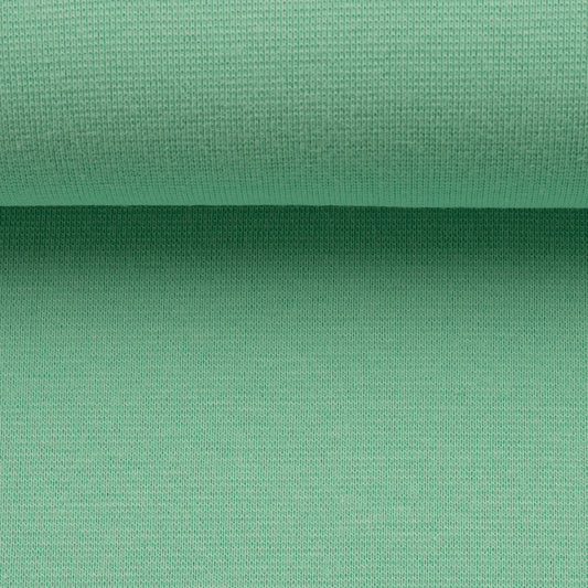 Kokvilnas cilpiņtrikotāža - piparmētra 235 g/m²