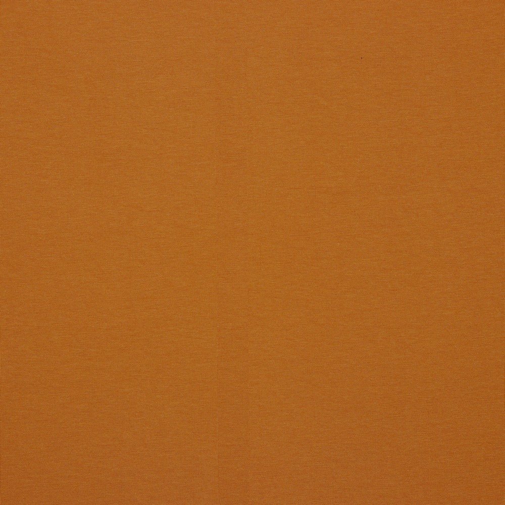 Kokvilnas cilpiņtrikotāža - rūsas tonis 235 g/m² (GOTS sertif.)