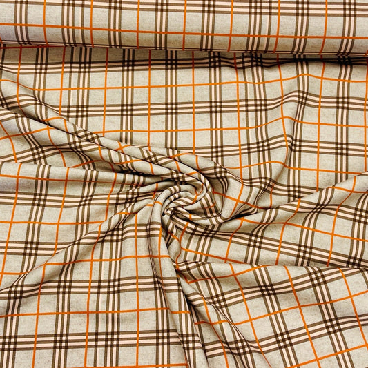 Kokvilnas cilpiÅtrikotÄža - rÅ«tains 250 g/m²