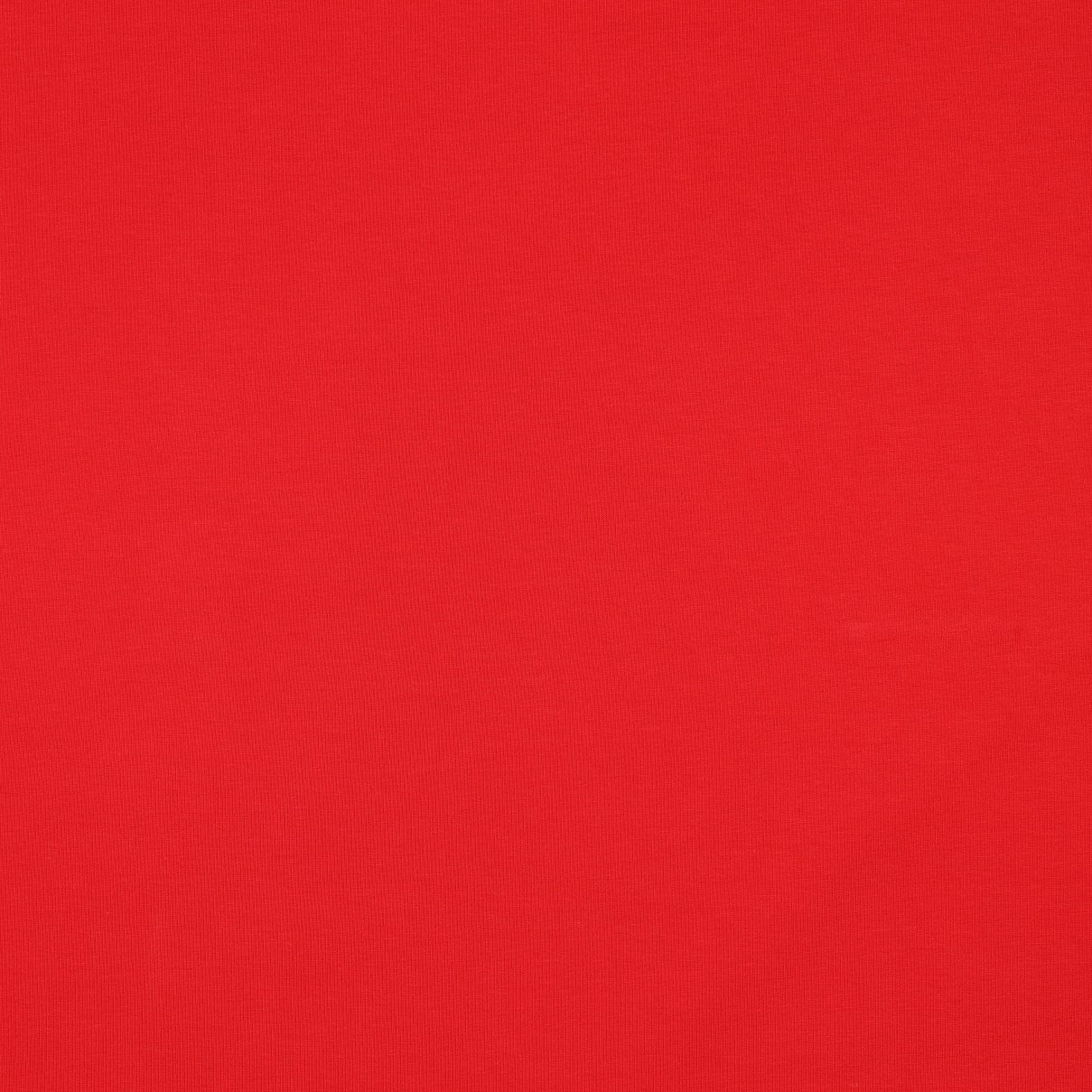 Kokvilnas cilpiņtrikotāža - sarkana 235 g/m² (GOTS sertif.)