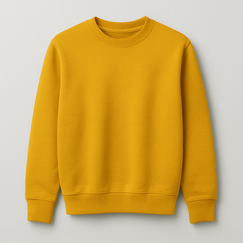 Kokvilnas cilpiņtrikotāža - sinepju 235 g/m² (GOTS sertif.)