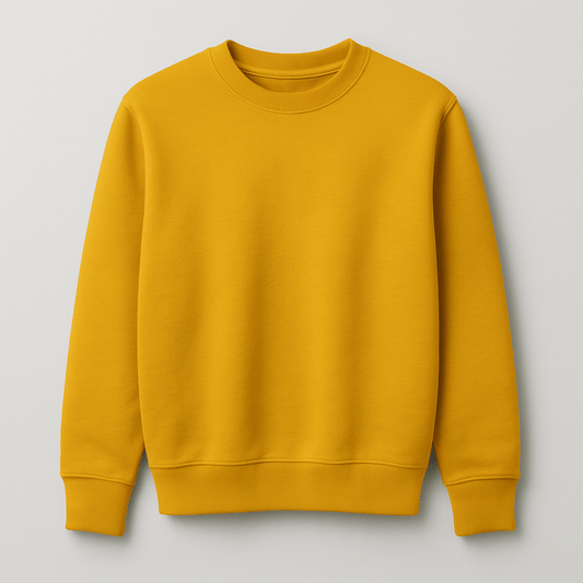 Kokvilnas cilpiņtrikotāža - sinepju 235 g/m² (GOTS sertif.)