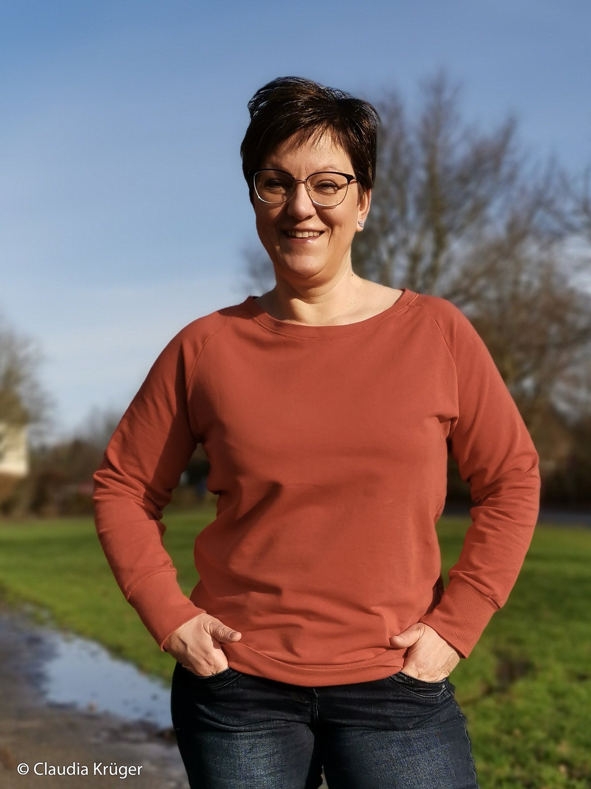 Kokvilnas cilpiņtrikotāža - terakota 240 g/m²