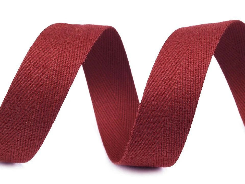 Kokvilnas lenta |skujiņas pinuma | 20 mm| dažādos toņos