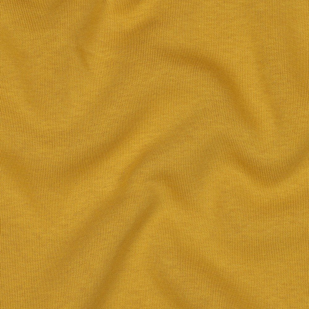 Kokvilnas siltināta trikotāža - sinepju 285 g/m²