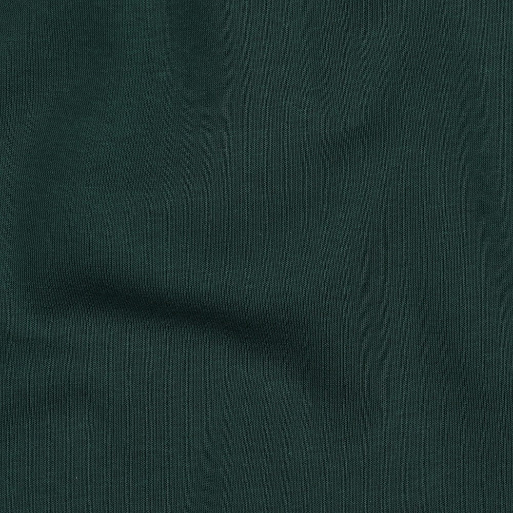 Attēls ar Kokvilnas siltināta trikotāža - tumši zaļa 285 g/m² – pieejams Šarlotes audumi