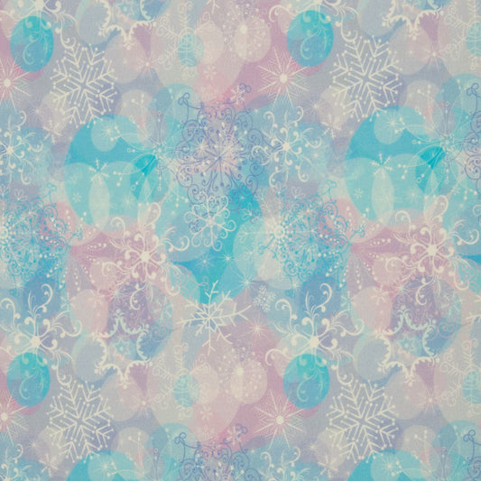 Kokvilnas siltinÄta trikotÄža|Alpen fleece| - sniegpÄrsliÅas 300 g/m²