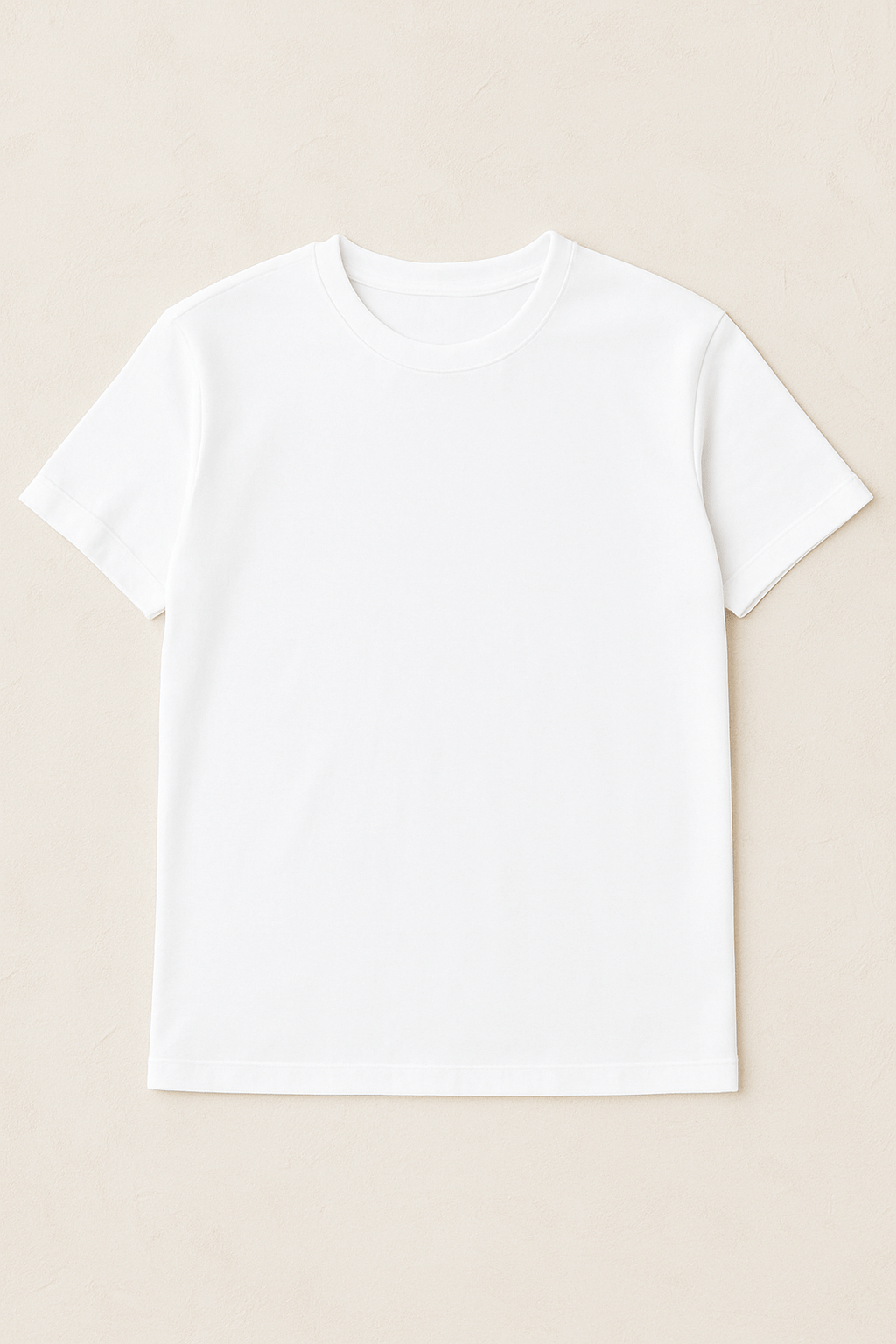 Kokvilnas trikotāža - balta 215 g/m²