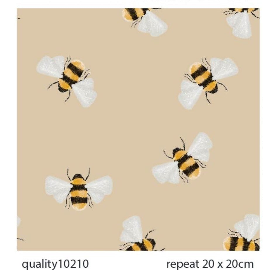 Kokvilnas trikotāža - bitites 200 g/m²