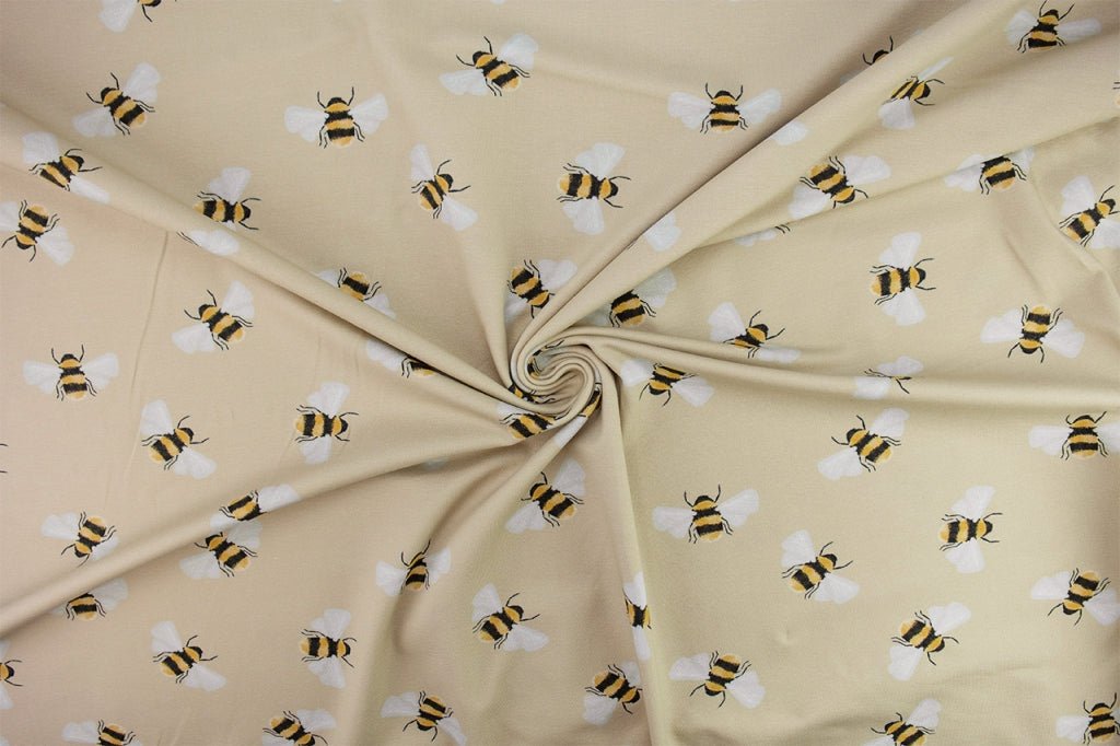 Kokvilnas trikotāža - bitites 200 g/m²