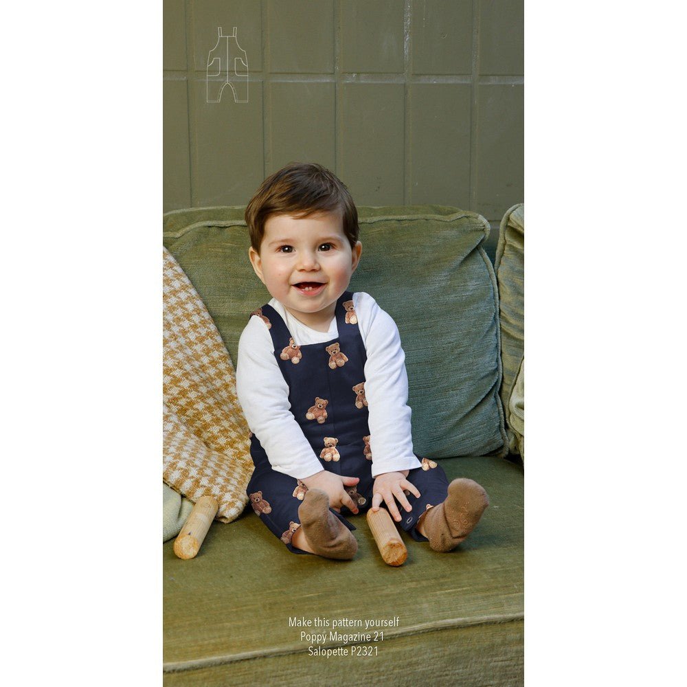 Kokvilnas trikotāža - lācīši 220 g/m² (GOTS sert.)