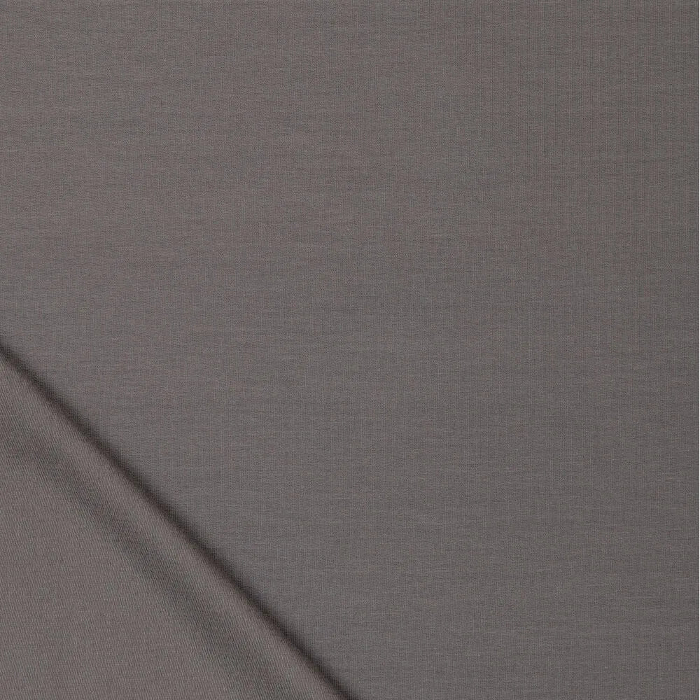 Attēls ar Kokvilnas trikotāža - tumši pelēka 210 g/m² – pieejams Šarlotes audumi