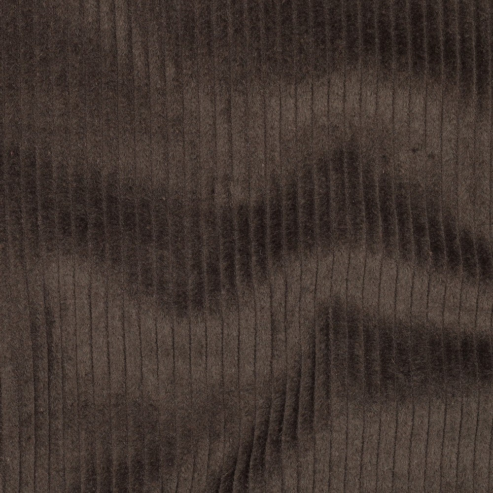 Kokvilnas velvets - šokolādes brūns 280 g/m²