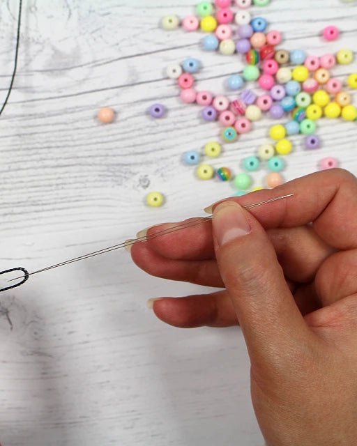 Lielas acs adata pērlīšu vēršanai |100 mm