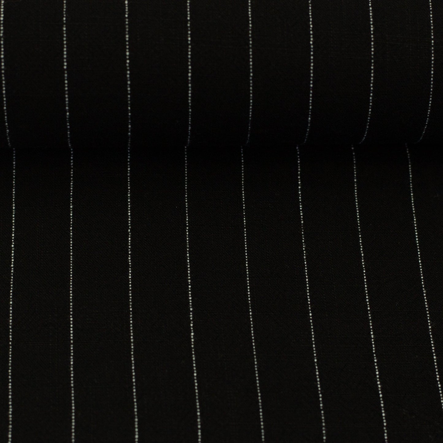 Lins ar viskozi - svītras uz melna fona 200 g/m²