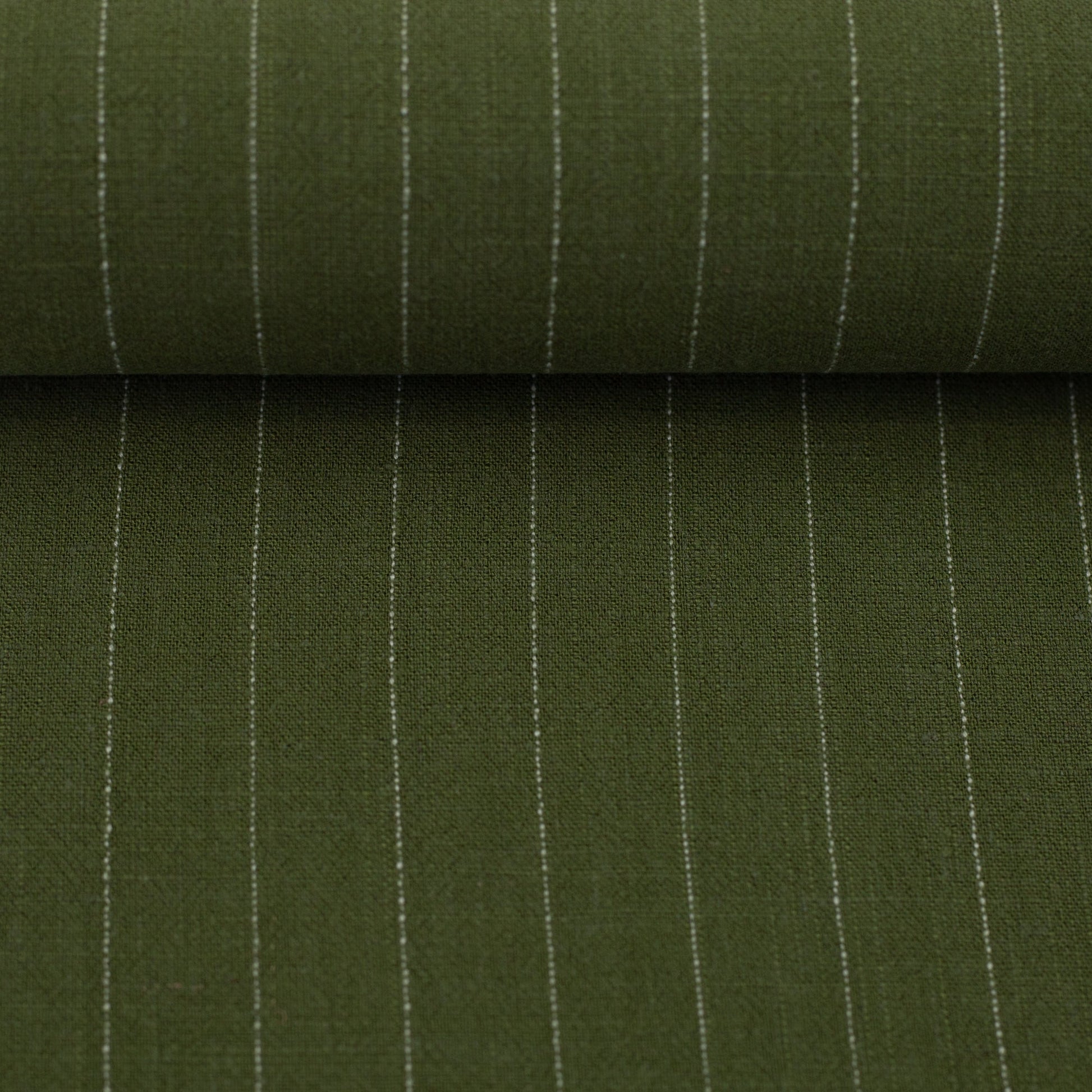 Lins ar viskozi - svītras uz zaļa fona 200 g/m²