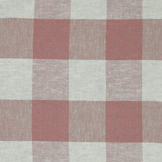 Lins ar viskozi - vecrozā rūtains 145 g/m²