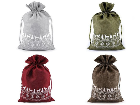 Attēls ar Maisiņš ar rakstu | 20×30 cm| dažādu toņu – pieejams Šarlotes audumi