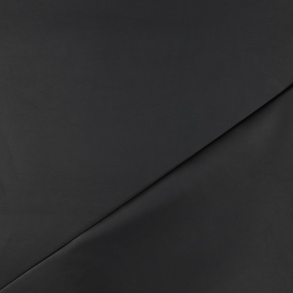 Mākslīgā āda - melna matēta 320 g/m²
