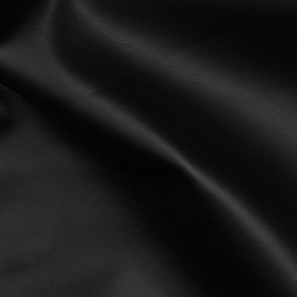 Mākslīgā āda - melna matēta 320 g/m²